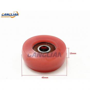 Roue en caoutchouc 45X9X15mm