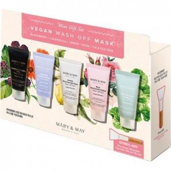 Set Mini de Mascarillas Faciales Veganas Mary & May