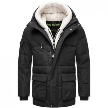 Winterjacke STONE HARBOUR Lauroo XX Gr. M (50), schwarz, Herren