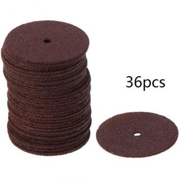 Disques d'Abrasif 24 mm – Kit 36 pièces – Accessoires Dremel