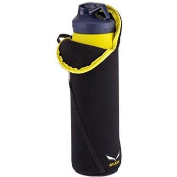 Erwachsenen‑Thermoflasche SALEWA – 0,5 L, Schwarz, Standardgröße