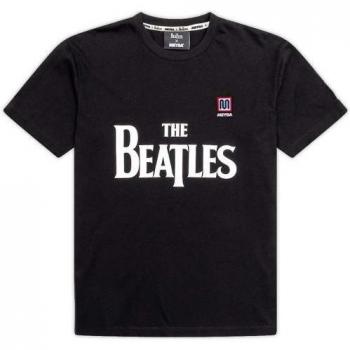 Camiseta Unisex The Beatles con Logo Meyba Talla S