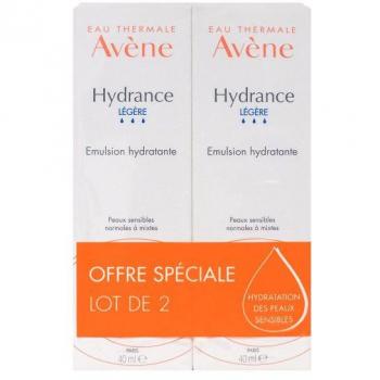 Avène Émulsion Hydrance légère 2x40ml