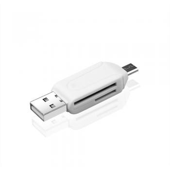 Kebidumei Micro USB OTG Card Reader for TF/SD Cards