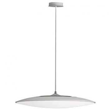White LED Pendant Fixture 46cm Diameter
