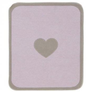 Familienherz‑Decke „Juwel“ – 70 × 90 cm