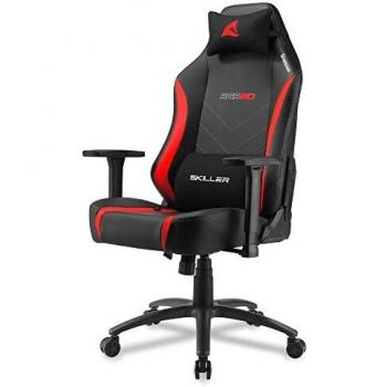 Sedia Gaming Sharkoon SKILLER SGS20 in Ecopelle con Seduta e Schienale Imbottiti