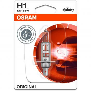 Osram OS64150-01B W3W 2,1X9,5 D 12V 55W 10, Orange, Blister individuel