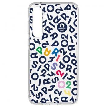 Coque Galaxy A35 Transparent Lettres Étoile de Paris
