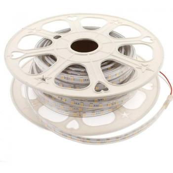 Tira LED 20 metros SMD5050 EPISTAR Monocolor 120W IP67 Blanco cálido