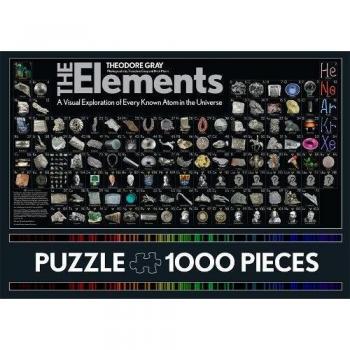 Elements Puzzle : 1000 Pieces, by Theodore Gray