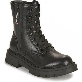 Bottes mi-hautes enfants Tommy Hilfiger HESTER noires
