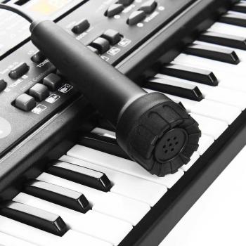 Kit Piano Mobile 61 Touches + Microphone pour Musique