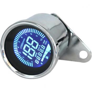 12V Motorcycle Multi-Gauge: Speedometer, Odometer, Tachometer, Fuel Level