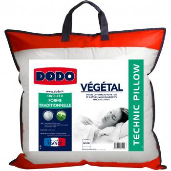 Oreiller ergonomique mémoire de forme DODO VEGETAL 60x60cm