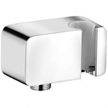 Tuyau d’arrêt chromé KLUDI A-QA 655610500, fixation douche