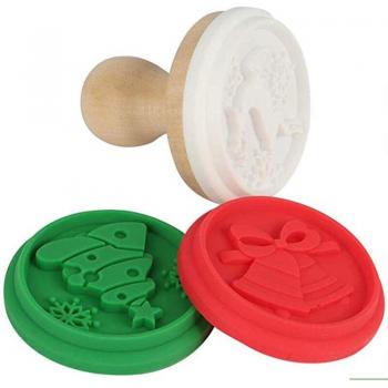 Herramienta de Pastelería: Galletas Navideñas con Sello