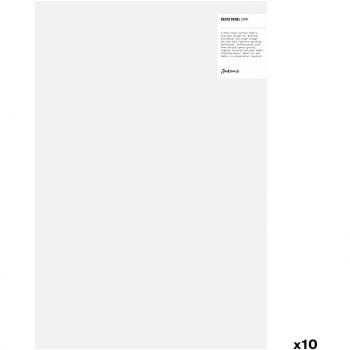 Jackson's 19mm White Gesso Cradled Painting Panels Pack of 10
