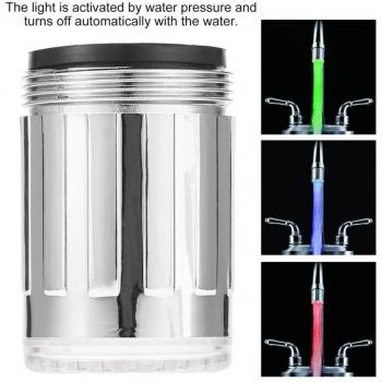 Colorful LED Faucet Shower Head