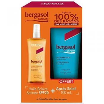 Bergasol Sublim Huile Solaire Satinée SPF20 125 ml