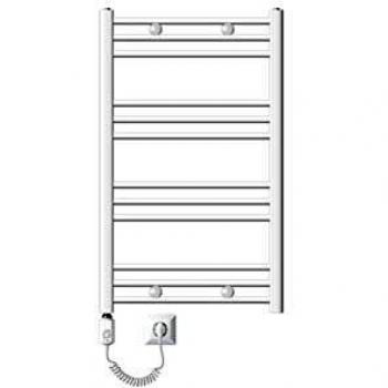 Radiatore Termoarredo Curvo 300W in Acciaio Bianco