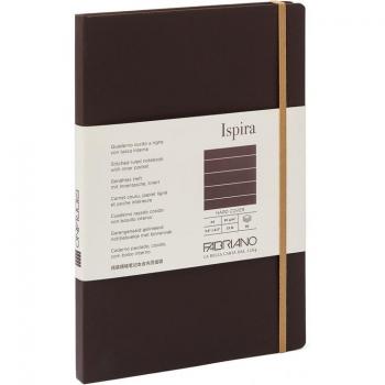 Cuaderno Fabriano Ispira Soft A5 líneas marrón