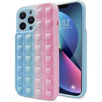 Funda de Silicona Unotec con Pop It Multikolor para iPhone 13 Pro