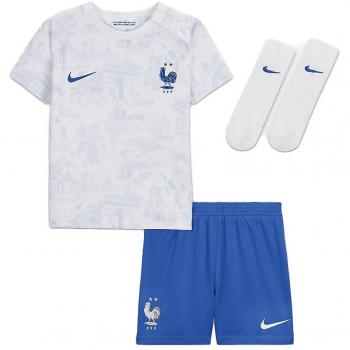 Tee Nike Bébé France Away Infants 2022‑2023 Blanc 9–12 Mois