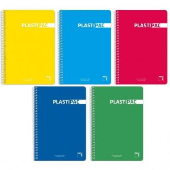 A4 80‑Page Colorful Notebook – PACSA Plastipac