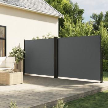 Toldo Retrátil de Parede Antracite 180x1200 – VidaXL