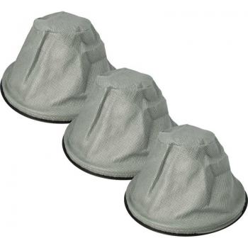 3x Washable Sack Filters for Kaminer 1200W Ash Vacuum by Vhbw