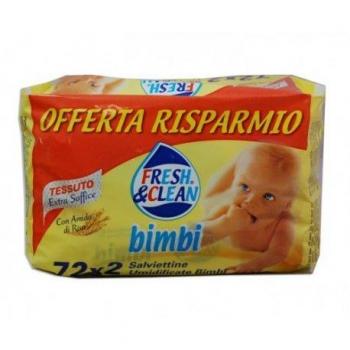 Salviettine Umidificate Fresh&Clean Offerta Risparmio 144