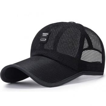 Gorra ajustable de verano para mujeres, béisbol, malla transpirable, diseño Streetwear