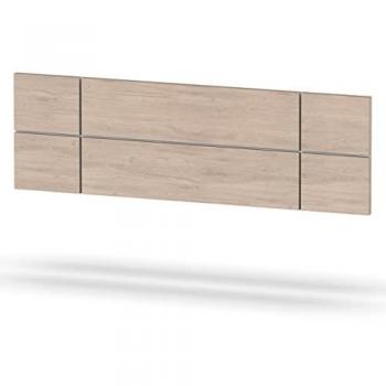 Tête de lit design bois/white, dimensions 50 cm x 160 cm x 3,2 cm – PEGANE