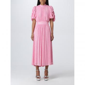 Party Pink Sequin Midi Dress – Rotate by Birger Christensen