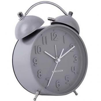 Réveil Karlsson Gris Mat