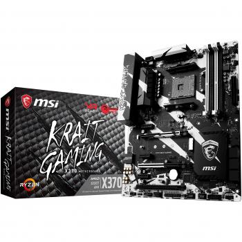 Placa base MSI Gaming AMD Ryzen X370 DDR4 VR lista HDMI USB 3 SLI CFX ATX