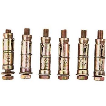 Amtech S5925 8 x 60 mm Expansion Fixings (6-Pack)