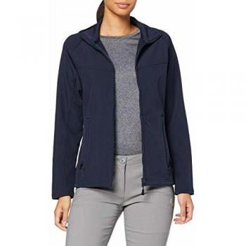 Regatta Women's Water-repellent Uproar Softshell Jacket Navy, Size 20