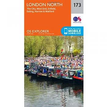 Ordnance Survey Map of London North