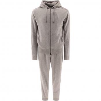 Herno Men's Luxe Gray Lounge Ensemble