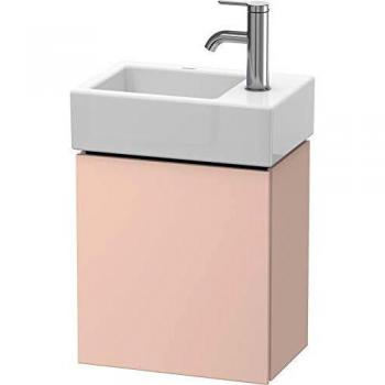 Duravit L-Cube Waschtischunterbau mit 1 Tür, 36,4 x 24,1 cm, wandhängend, Apricot Pearl Seidenmatt