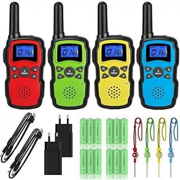 Wokie Tokie Aufladbar mit 2 USB Ladegerät