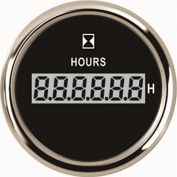 Horloge multi‑usage 12/24 V – compteur temps universel auto/bateau/moteur