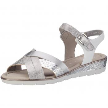 Ara Damen Alassio Offene Sandalen, Weiß, 42.5 EU