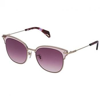 Police Sunglasses, Gray with Red Gradient, Women