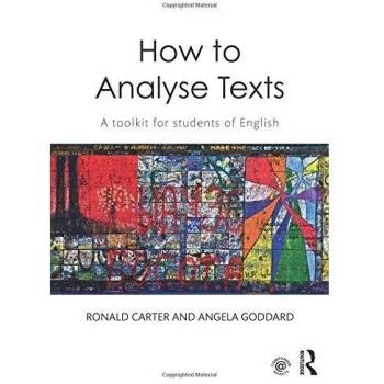 How To Analyse Texts: A Toolkit For Students Of English (Paperback)