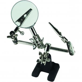 LogiLink Montageständer , 3te Helfende Hand, , mit Lupe