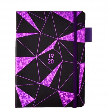 Purple Week View Planner 2019‑2020 – Collins Cosmos A5