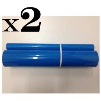 Panasonic KX-FA136X TTR Fax Nero, confezione 2 rotoli da 100m (310 pag.)